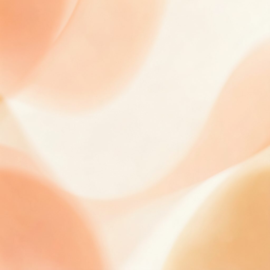 Warm-toned abstract backdrop with soft peach and cream hues, calm and inviting