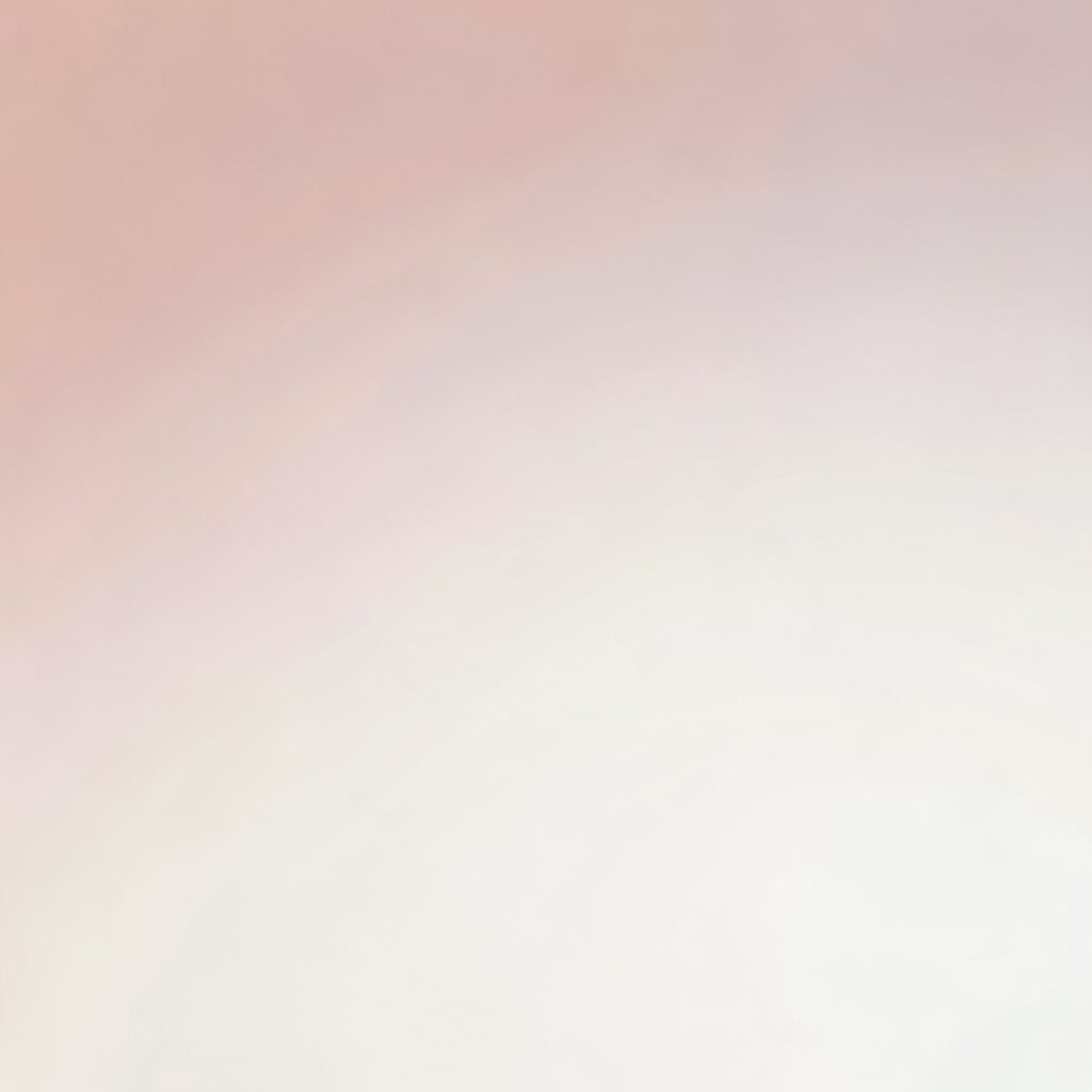 Gentle abstract gradient in muted blush and ivory tones, soft and serene
